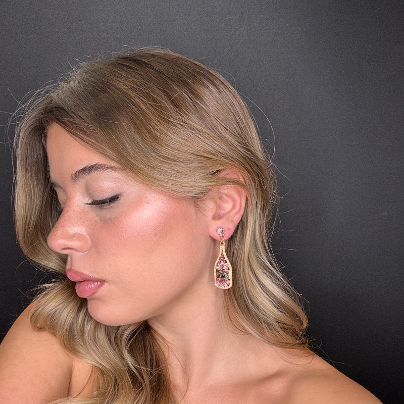 Palestro Milano Orecchini Bollicine di champagne