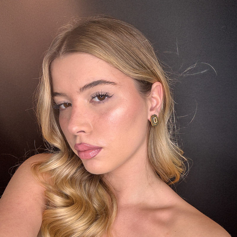 Palestro Milano Orecchini Bottoncini di pavè