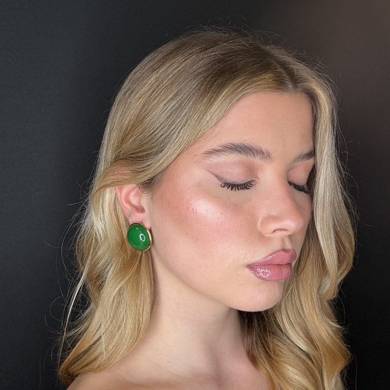 Palestro Milano Orecchini Bottone Retrò