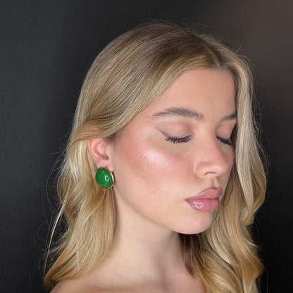 Palestro Milano Orecchini Bottone Retrò