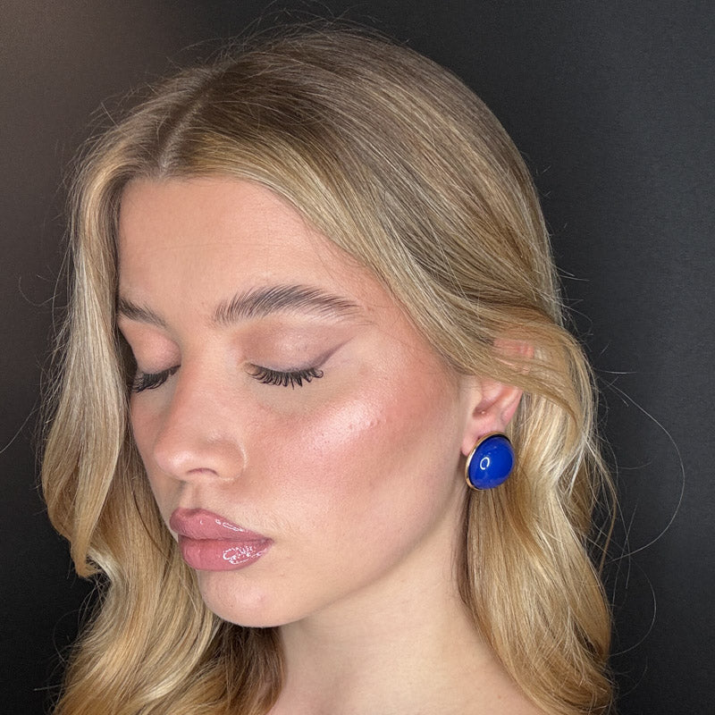 Palestro Milano Orecchini Bottone Retrò