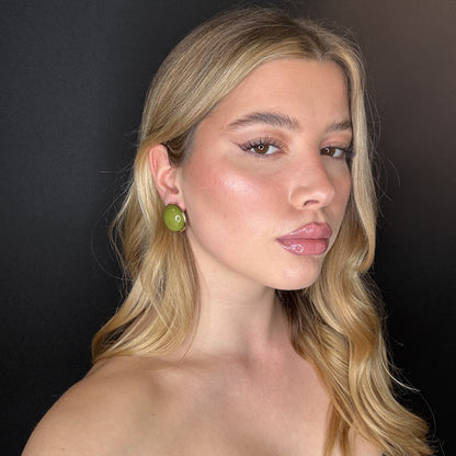 Palestro Milano Orecchini Bottone Retrò