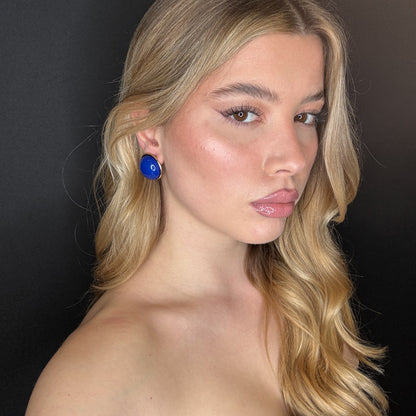 Palestro Milano Orecchini Bottone Retrò