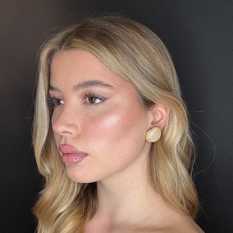 Palestro Milano Orecchini Bottone Retrò