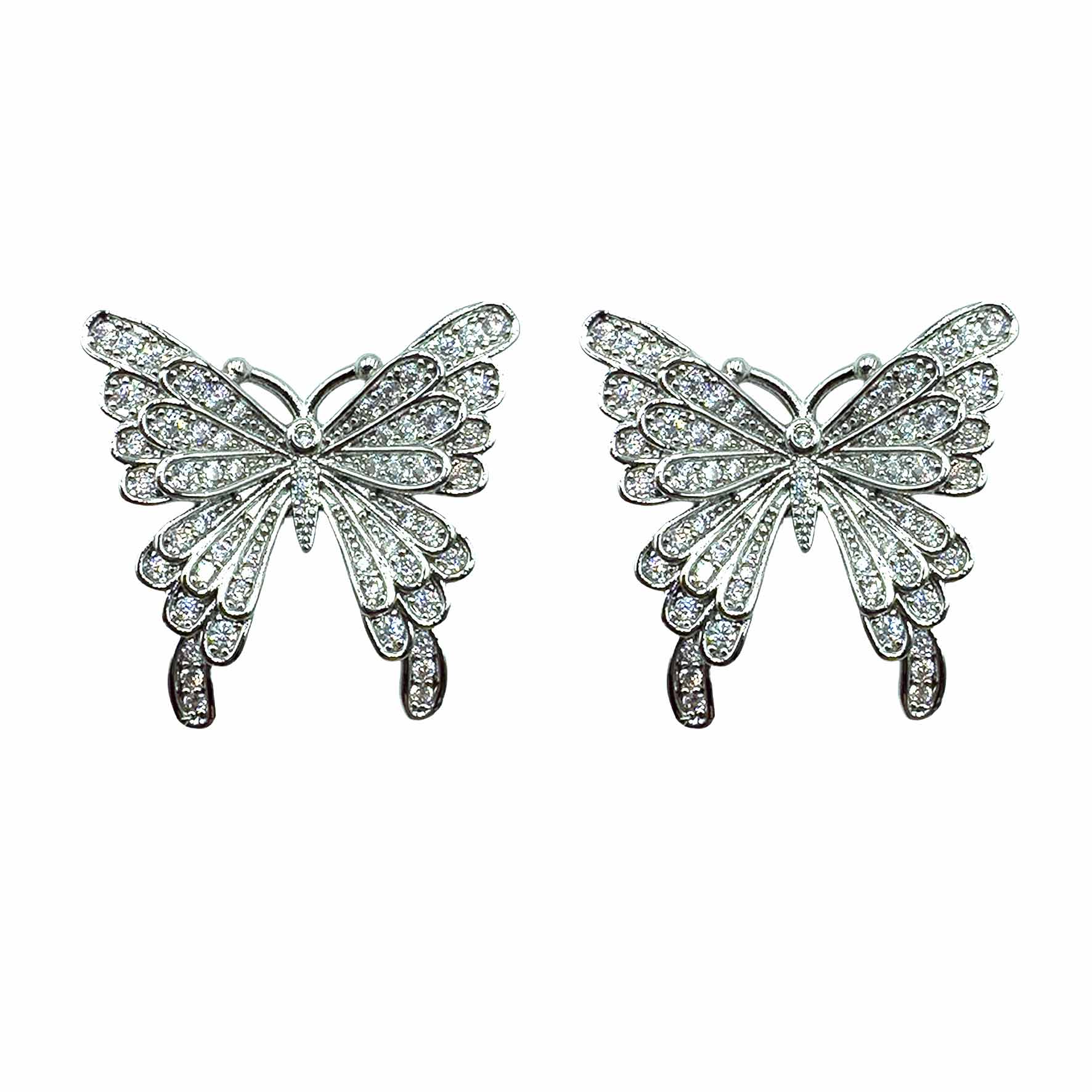 Palestro Milano Orecchini Butterfly di Pavè