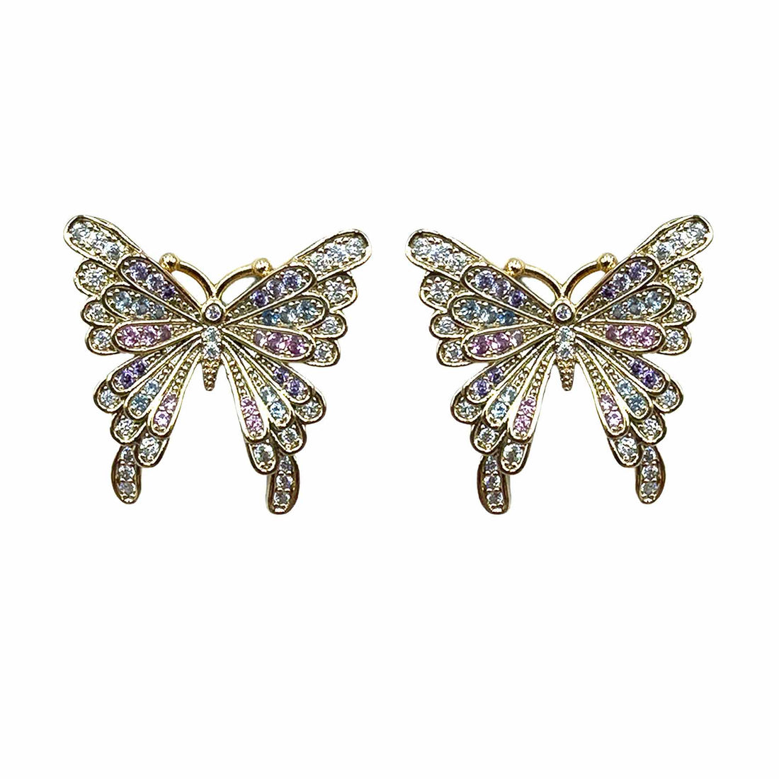 Palestro Milano Orecchini Butterfly di Pavè