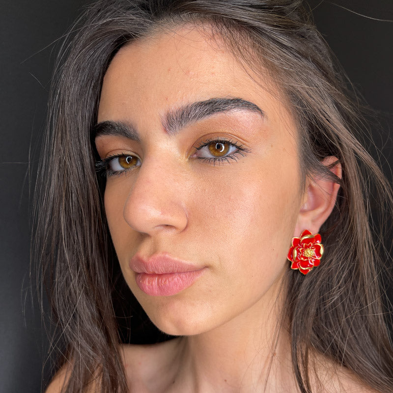 Palestro Milano Orecchini Camelia - New Collection 2023