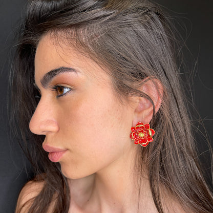 Palestro Milano Orecchini Camelia - New Collection 2023