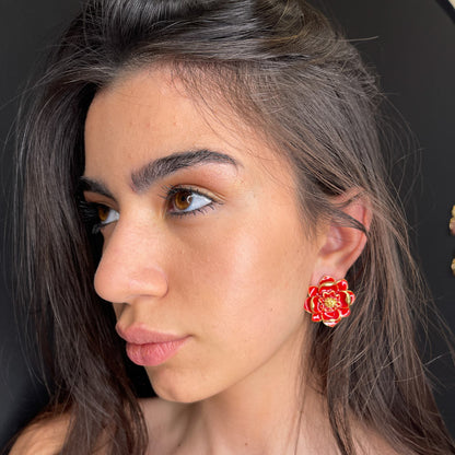 Palestro Milano Orecchini Camelia - New Collection 2023