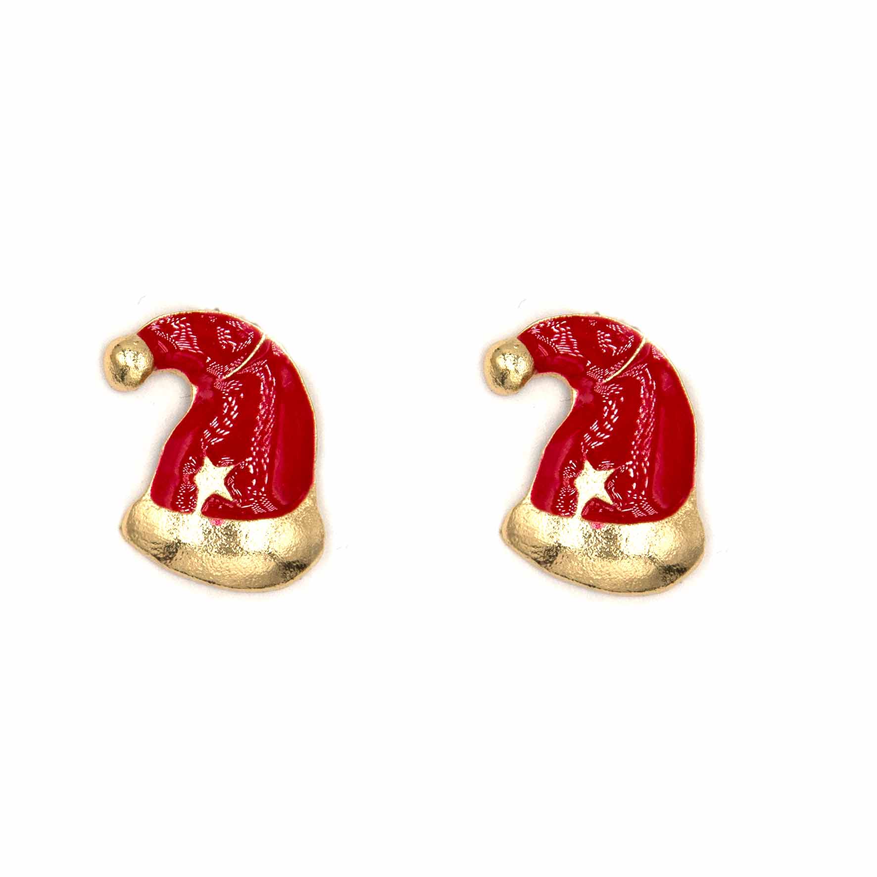Palestro Milano Orecchini Cappellino di Natale