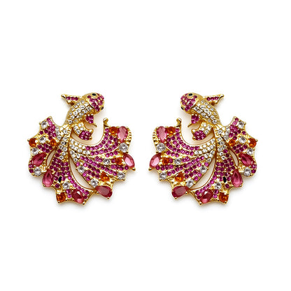 Palestro Milano Orecchini Carpa di Pavè