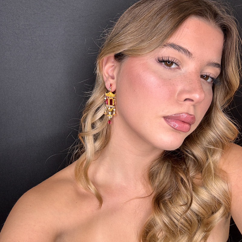 Palestro Milano Orecchini Carrozza di Pavè