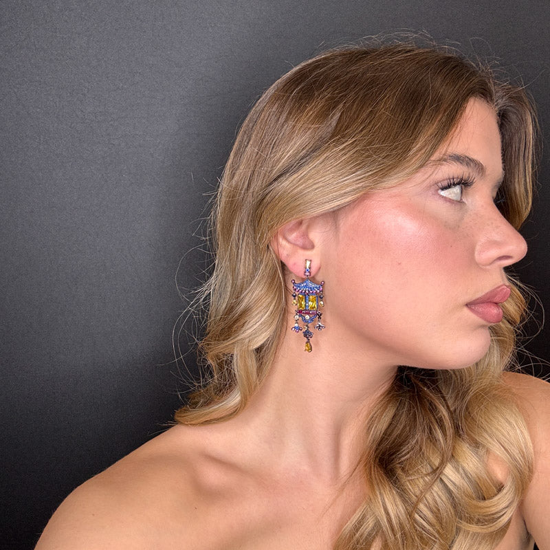 Palestro Milano Orecchini Carrozza di Pavè