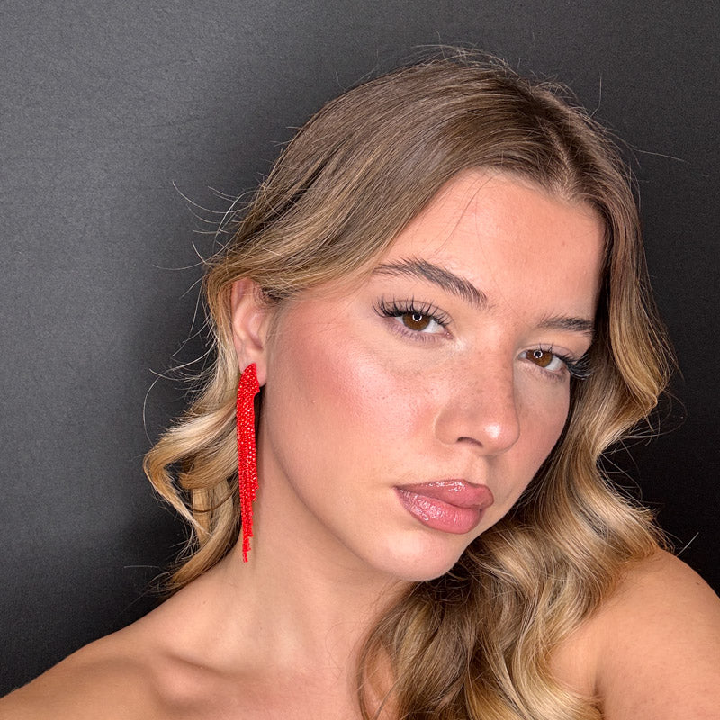 Palestro Milano Orecchini Cascata di Fuoco