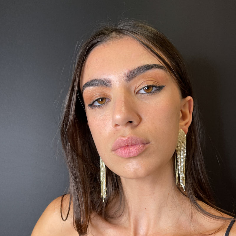 Palestro Milano Orecchini Cascata di Luce