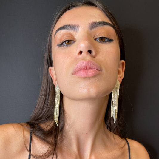 Palestro Milano Orecchini Cascata di Luce