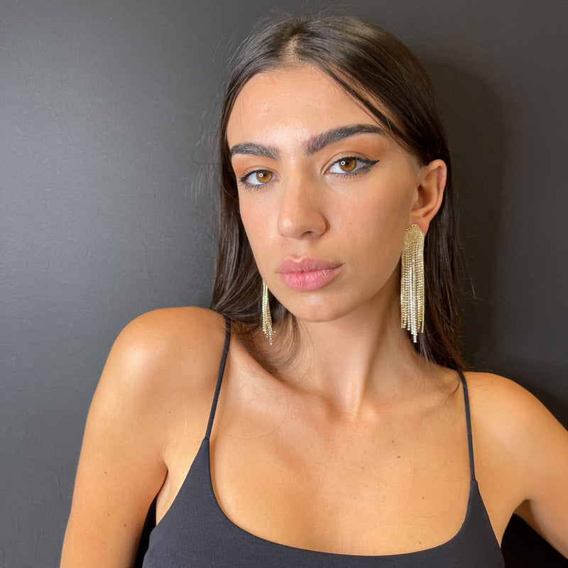 Palestro Milano Orecchini Cascata di Luce