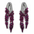 Palestro Milano Orecchini Cascata fucsia di pavè