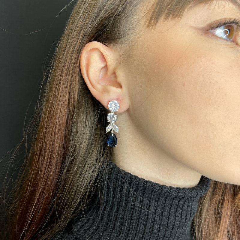 Palestro Milano Orecchini Cascata preziosa