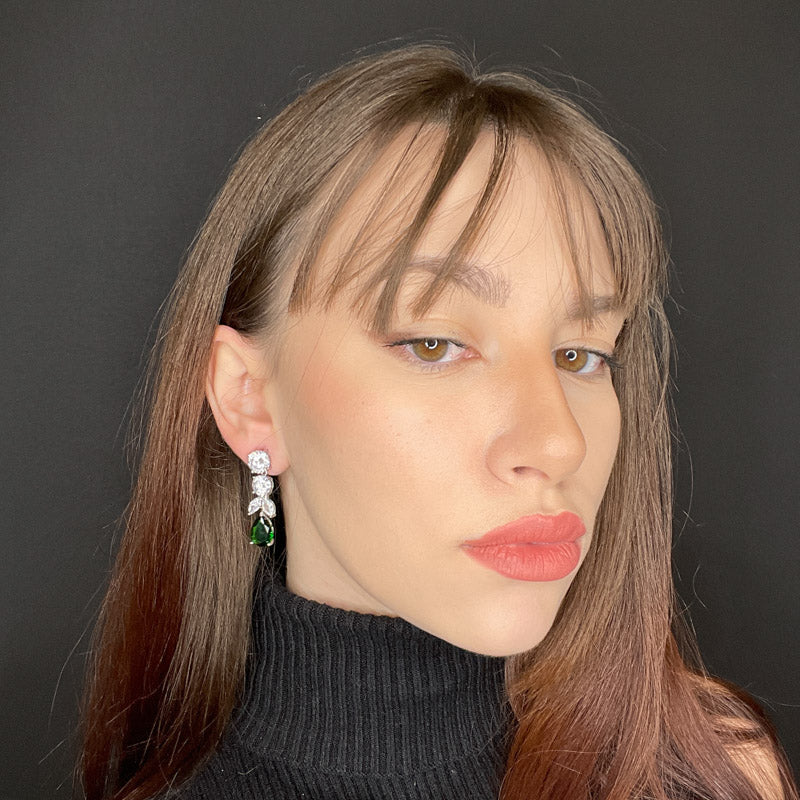 Palestro Milano Orecchini Cascata preziosa