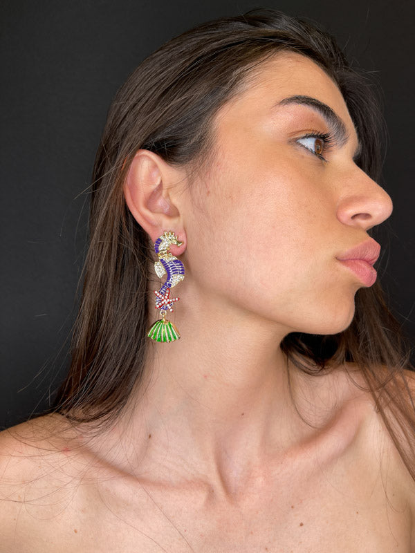 Palestro Milano Orecchini Cavallucci di mare - New Collection 2023