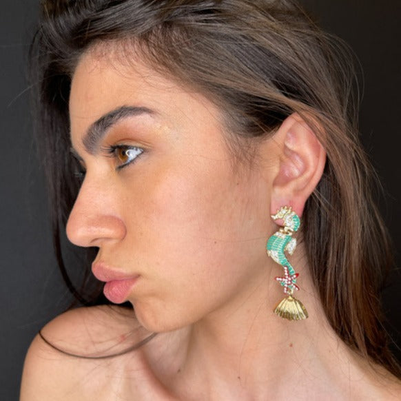 Palestro Milano Orecchini Cavallucci di mare - New Collection 2023