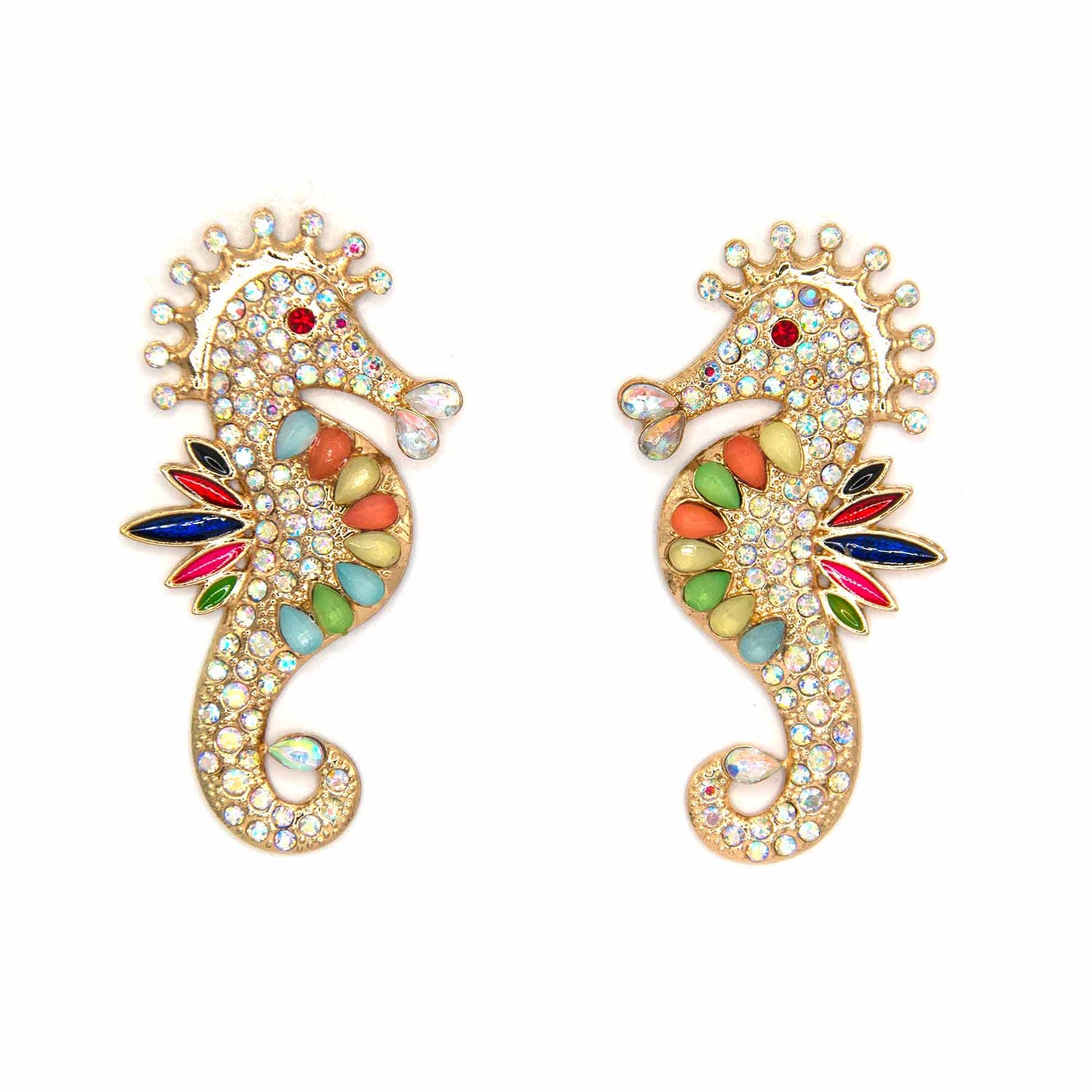 Palestro Milano Orecchini Cavallucci multicolor - New Collection 2024