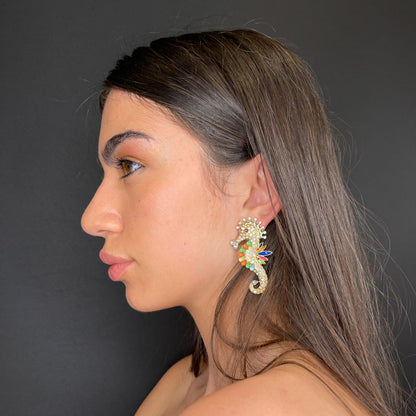 Palestro Milano Orecchini Cavallucci multicolor - New Collection 2024