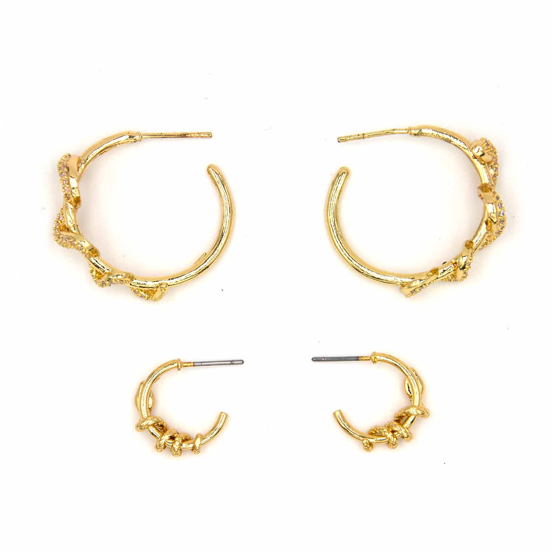 Palestro Milano Orecchini Cerchietti serpente