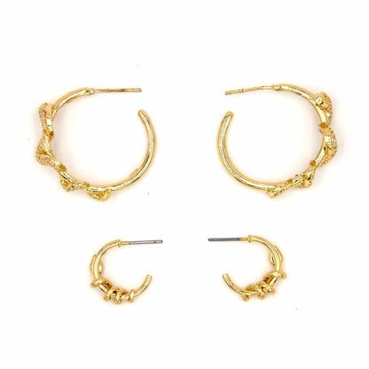 Palestro Milano Orecchini Cerchietti serpente