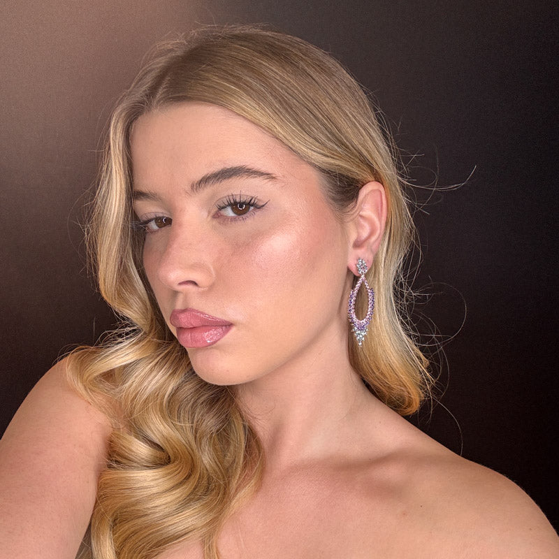 Palestro Milano Orecchini Cherubini di cristallo