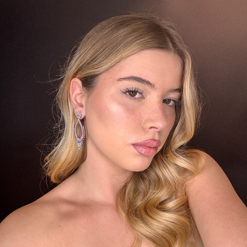 Palestro Milano Orecchini Cherubini di cristallo