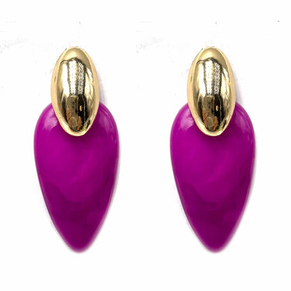 Palestro Milano Orecchini Ciclamino Fiona