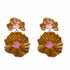 Palestro Milano Orecchini Cioccolato Pink Picasso