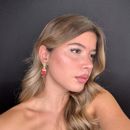 Palestro Milano Orecchini Cocktail di frutta