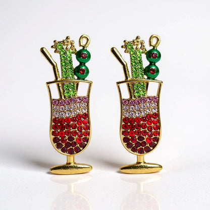 Palestro Milano Orecchini Cocktail di frutta