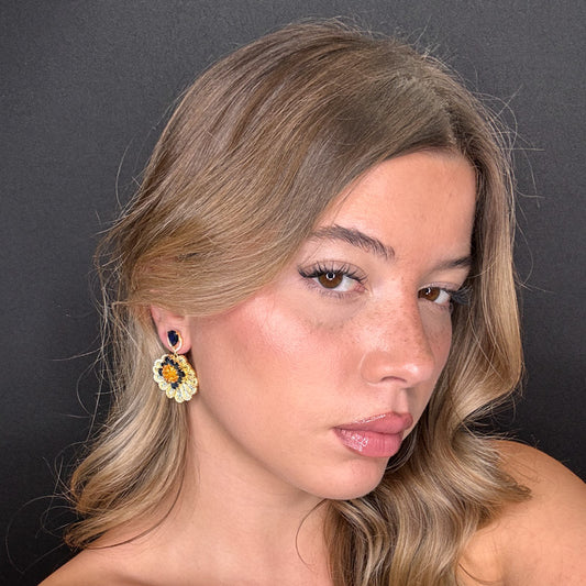 Palestro Milano Orecchini Codine di Pavoni