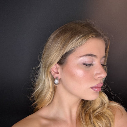 Palestro Milano Orecchini Conchiglie hoops