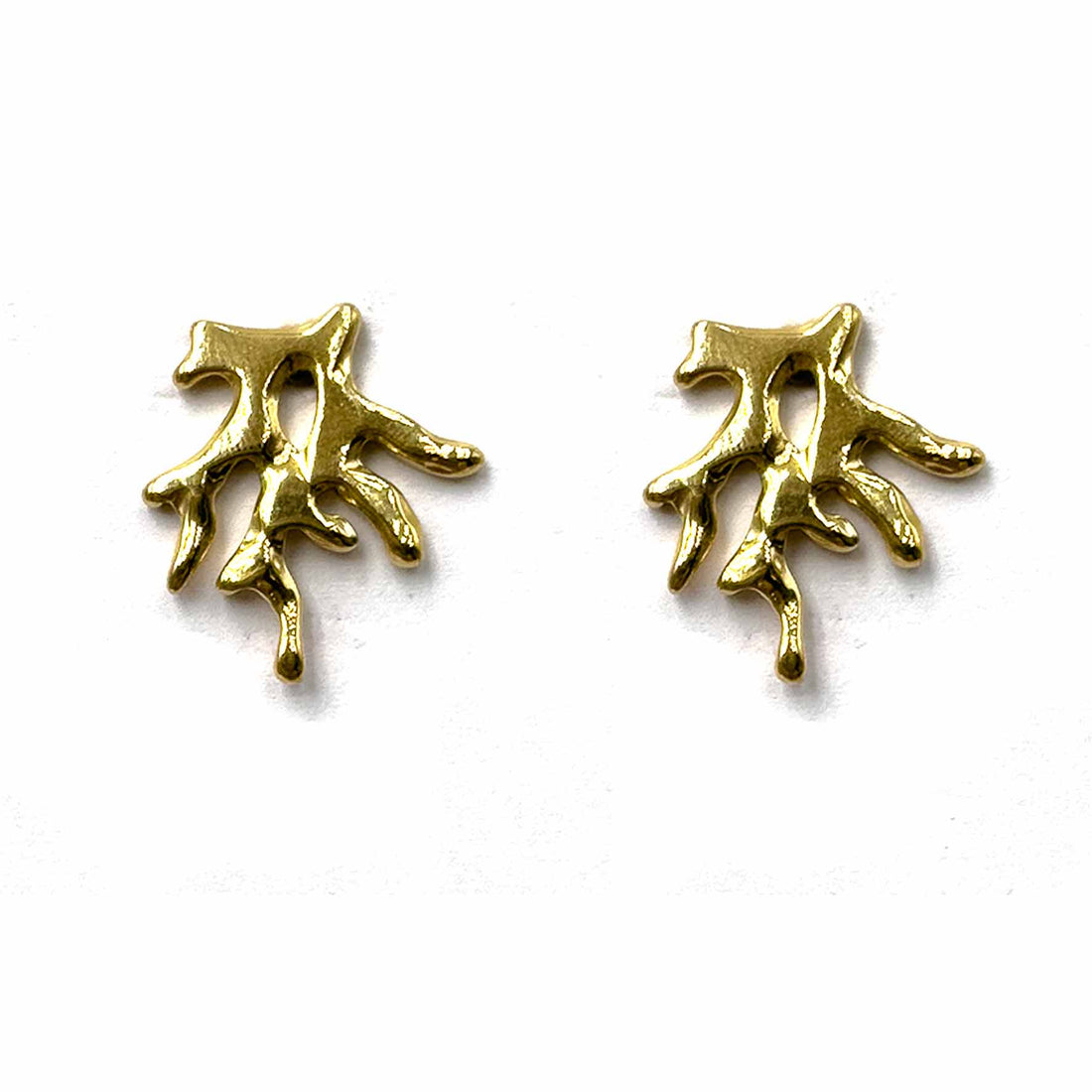 Palestro Milano Orecchini Corallino Gold Plated