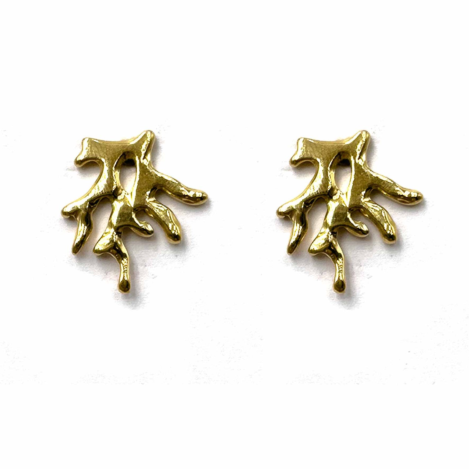 Palestro Milano Orecchini Corallino Gold Plated