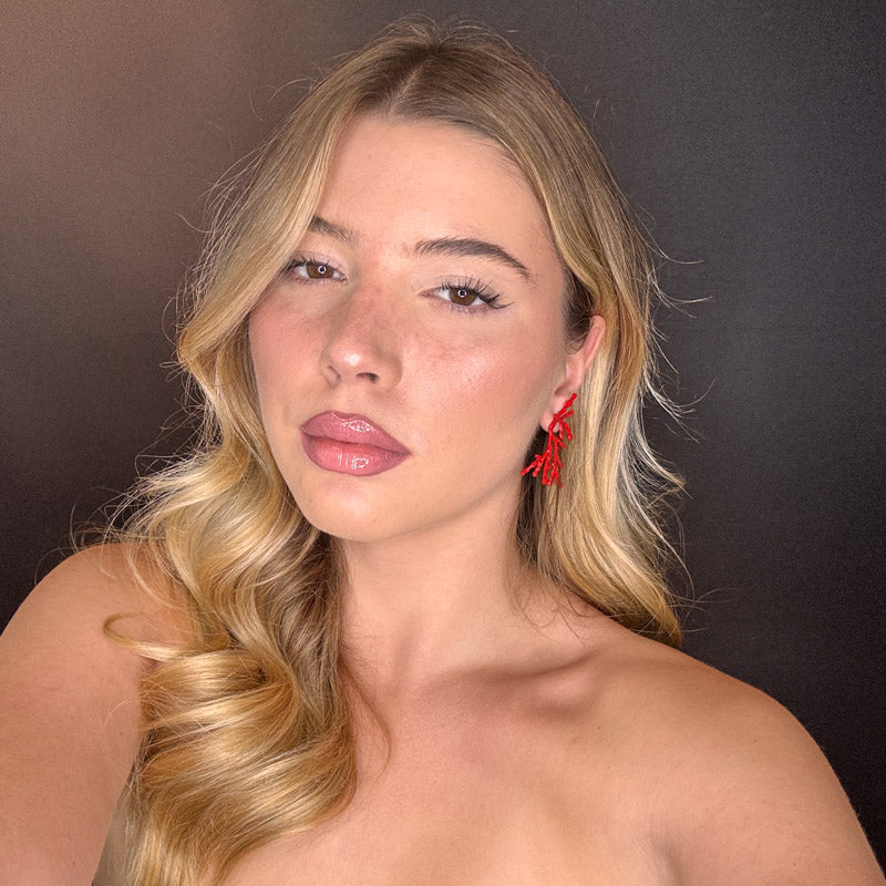 Palestro Milano Orecchini Corallo Classic