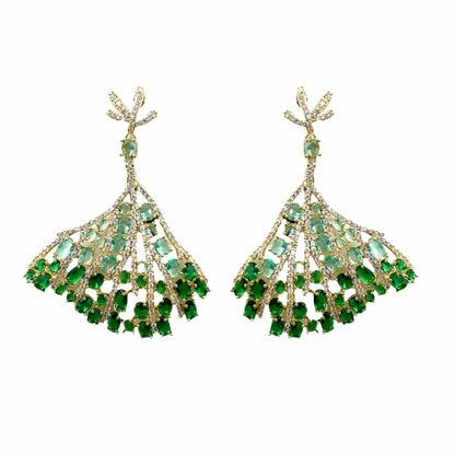 Palestro Milano Orecchini Corallo di Pavè