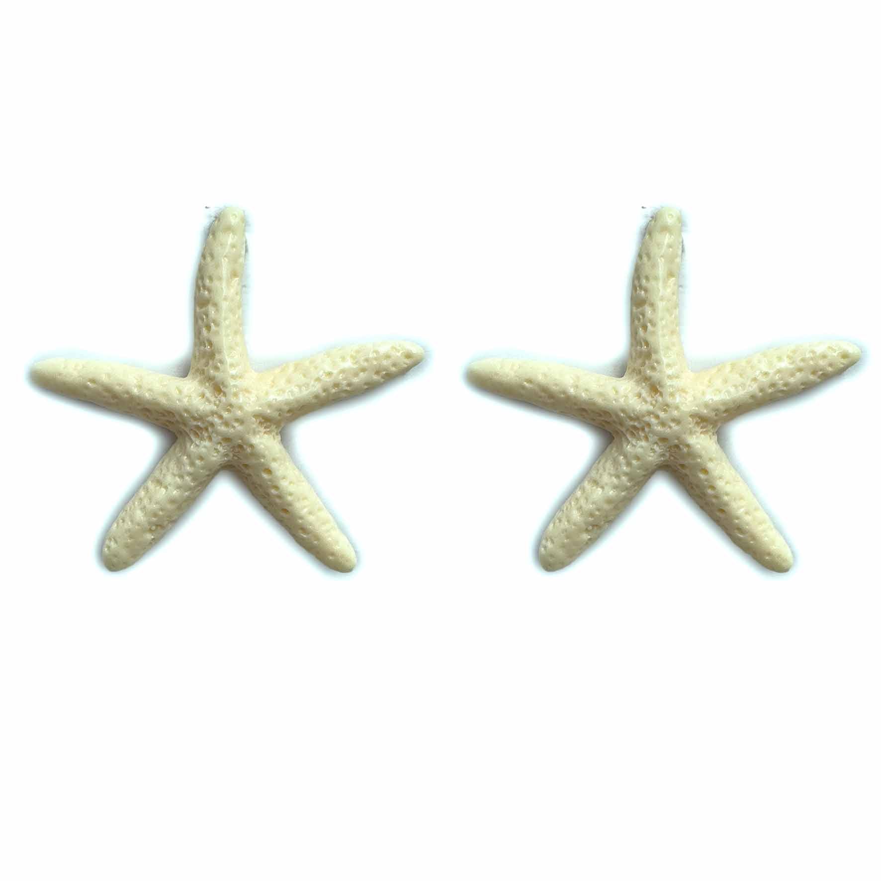 Palestro Milano Orecchini Crema Stelle marine del Mediterraneo