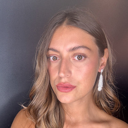 Palestro Milano Orecchini Cristalli a Piramide