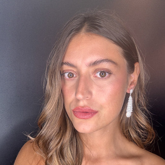 Palestro Milano Orecchini Cristalli a Piramide