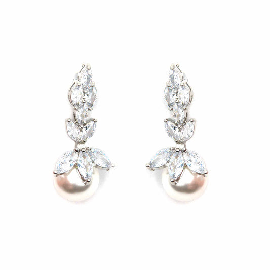 Palestro Milano Orecchini Cristalli & Perle