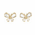 Palestro Milano Orecchini Cristallo base gold Farfalle di Cristallo