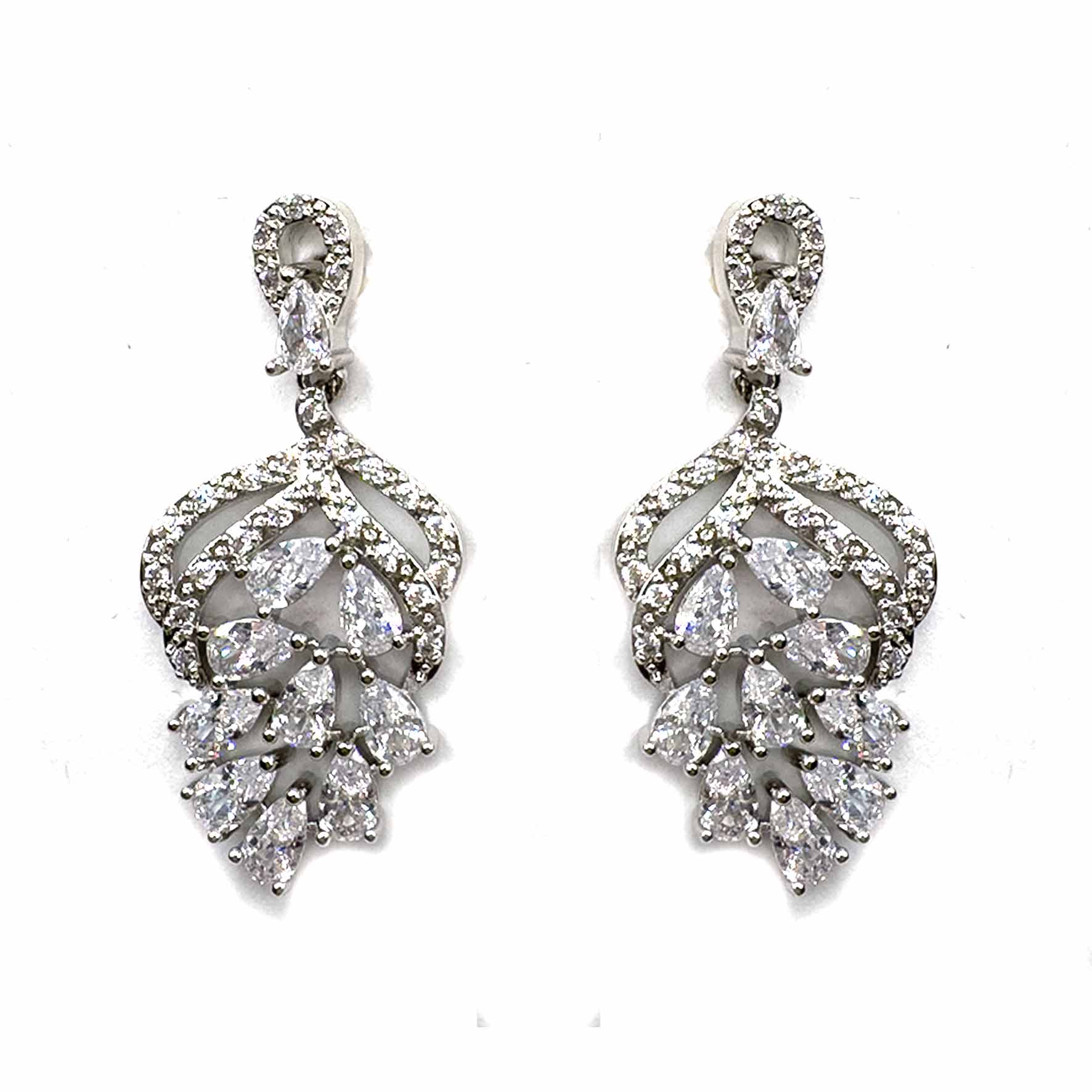 Palestro Milano Orecchini Cristallo Mazzolini di cristallo