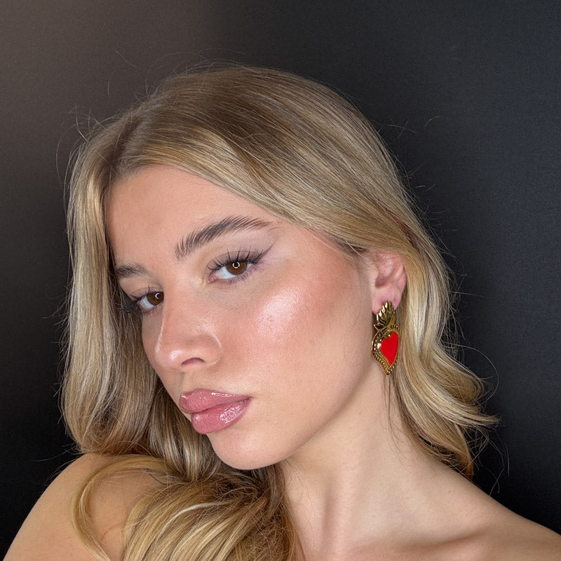 Palestro Milano Orecchini Cuore Sacro - New Edition