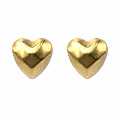 Palestro Milano Orecchini Cuore Tridimensionale